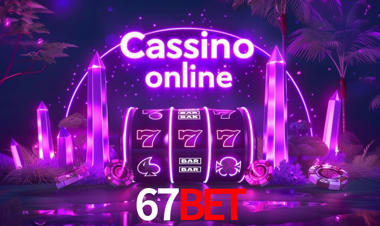 Imagem promocional da 67bet mostrando a plataforma e suas vantagens